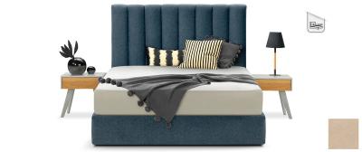 Dream Bed with anatomical framework: 165x215cm: LEMON 08