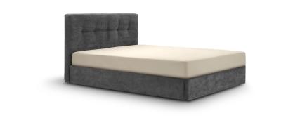 Virgin Bed with Storage Space: 160x215cm BARREL 83