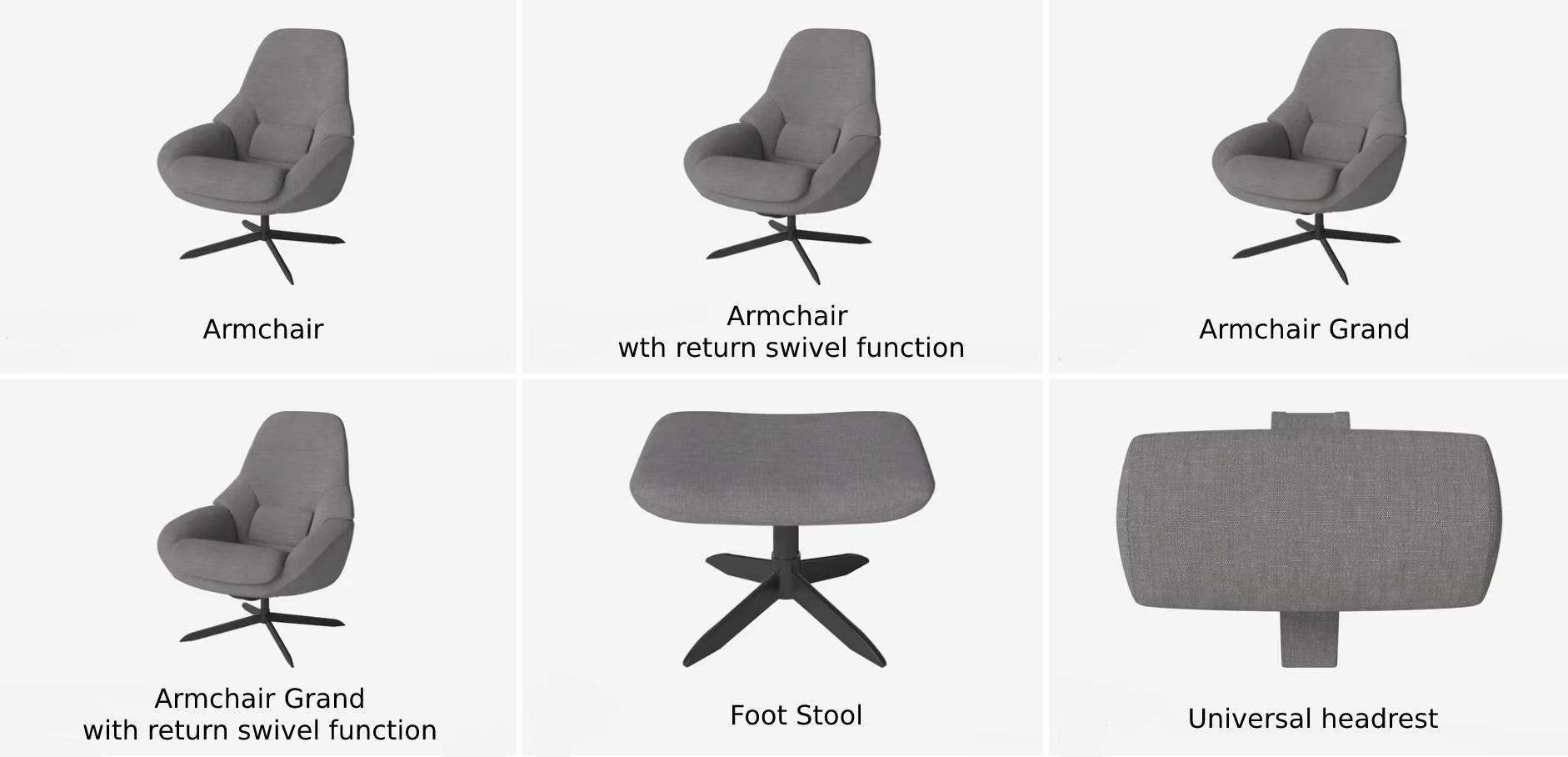 Saga Armchair Variations