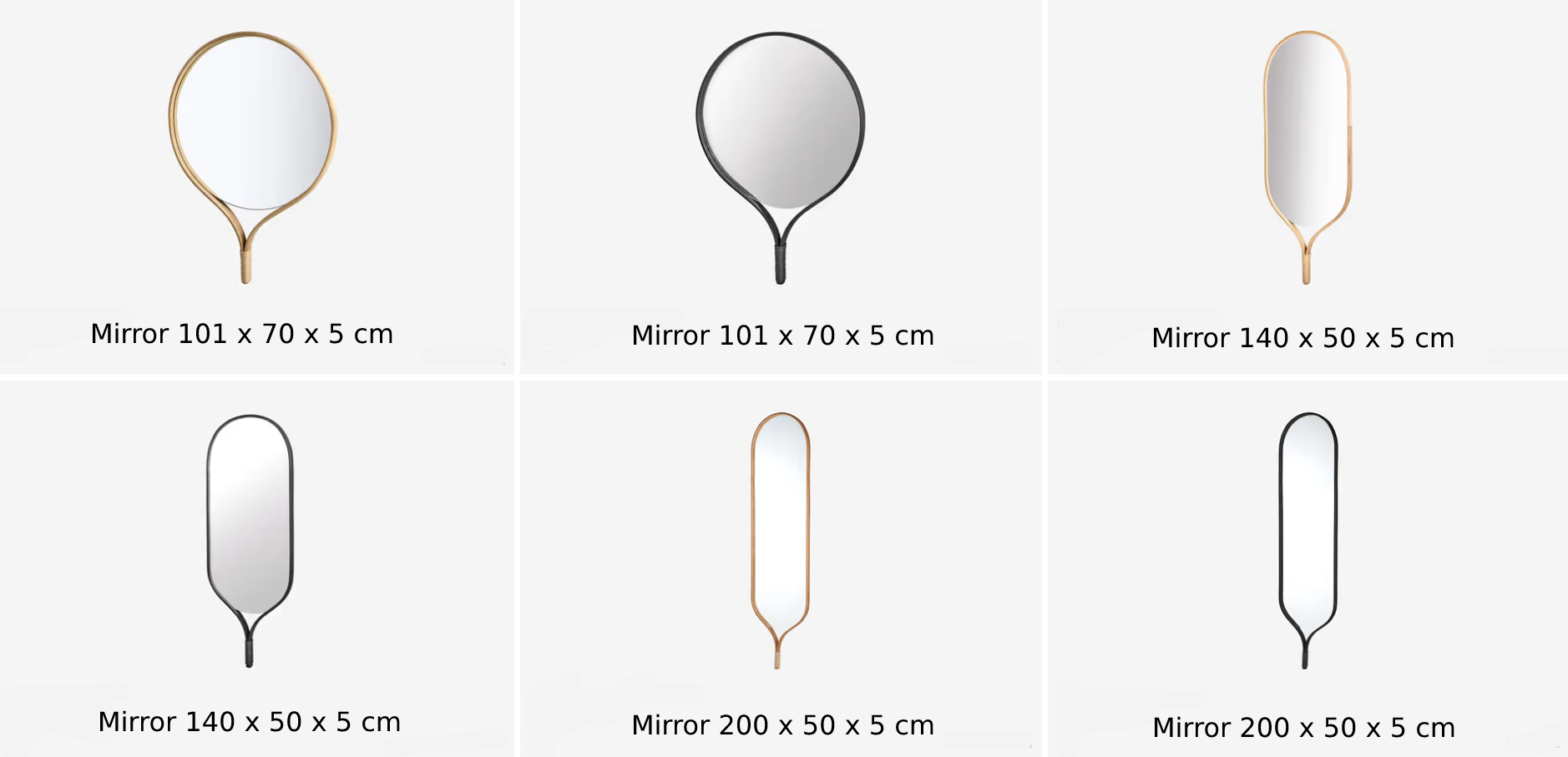 Racquet Mirror Variations