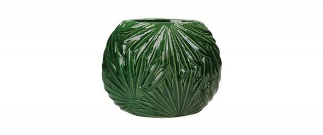 Βάζο Palm Leaf Fine Green