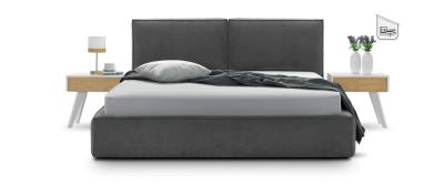 Mercury: Double Bed with anatomical framework