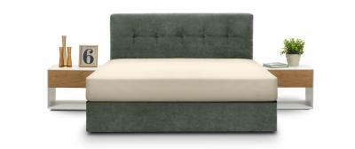 Virgin Bed with Storage Space: 140x215cm