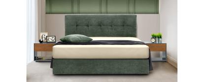 Virgin Bed with Storage Space: 150x215cm: MALMO 90