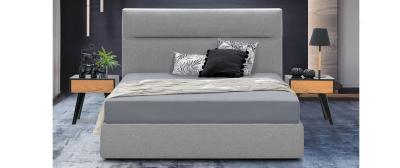 Jupiter Bed with anatomic framework: 165x225cm: MALMO 16