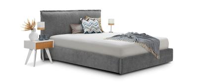Luna Bed with storage space: 185x225cm: MALMO 16