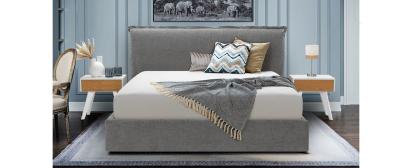 Luna Bed with storage space: 185x225cm: MALMO 61