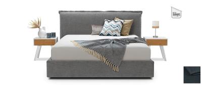Luna Bed with storage space: 185x225cm: MALMO 81