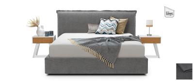 Luna Bed with storage space: 185x225cm: MALMO 95