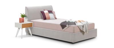 Vela Storage Bed: 165x220cm: MALMO 61