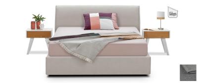 Κρεβάτι Vela με αποθηκευτικό χώρο: 165x220cm: MALMO 92