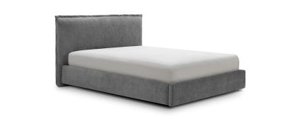 Luna Bed with storage space: 185x225cm: CITY 95