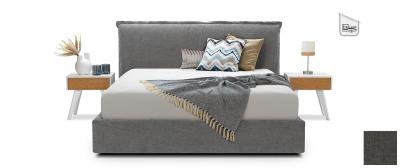 Luna Bed with storage space: 185x225cm: CITY 95