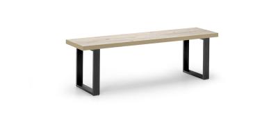 Bench Temple:Natural Oak