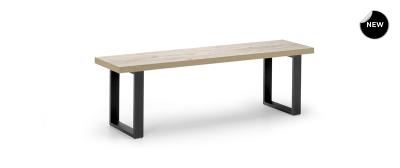 Bench Temple:Natural Oak