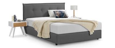 Grace bed with storage space 150x210cm Malmo 90