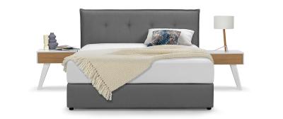 Grace bed with storage space 130x210cm Storm 85