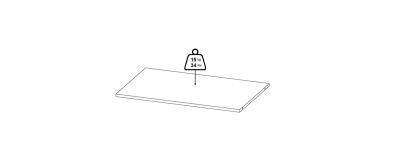 Catania Shelves Set 3pcs 