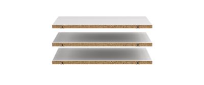 Catania Shelves Set 3pcs 87x55x1,8cm