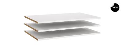 Catania Shelves Set 3pcs 87x55x1,8cm