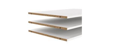 Catania Shelves Set 3pcs 87x55x1,8cm