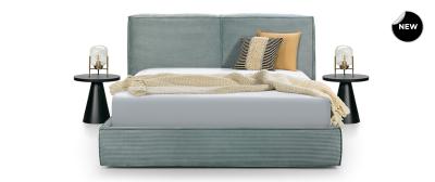 Bergamo Bed: 178x235cm BARREL 83
