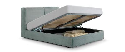 Bergamo Bed with storage space BARREL 74