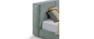 Bergamo Bed with storage space BARREL 74