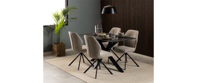 Heaven 135x80x75,5cm Black