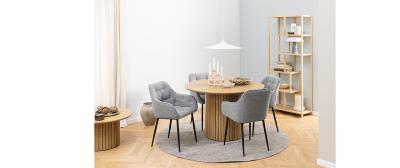 Brooke Γκρι Σετ 4 τεμ.